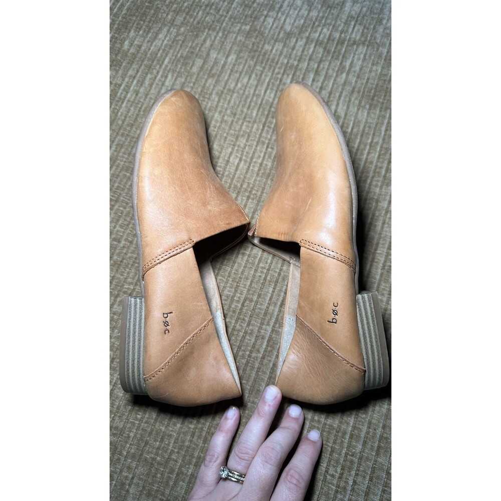 B.o.c Born Concepts Suree Leather  Women’s Loafers Size 9 M Tan Comfort  Flats - Picture 6 of 8